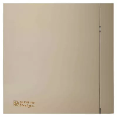 Aérateur ultra silencieux S&P Silent Design 100 CZ Champagne ø100 mm
