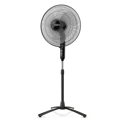 Ventilateur sur pied noir 45w 40 cm 3 vitesses - Taurus Alpatec Bergen 16C