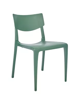 Chaise de jardin Town vert polypropylène