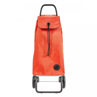 Chariot de courses Imax 2 roues Rolser orange terracotta