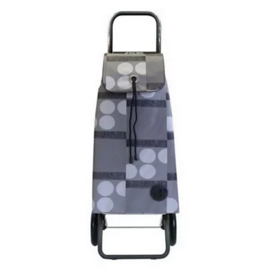 Chariot de courses Mountain Logos gris 2 roues