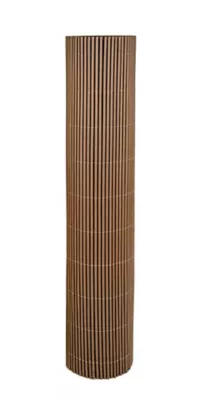 Canisse LOP en composite marron 3 x h.1 m