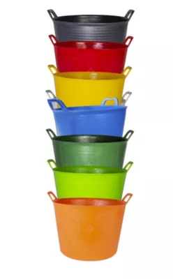 Image principale de Auge en plastique noir Flextube 40L Rubi