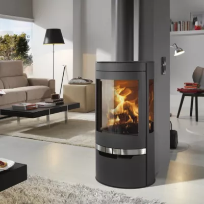 Poêle à bois en acier Panadero Suerte Ecodesign 8kW 89m²