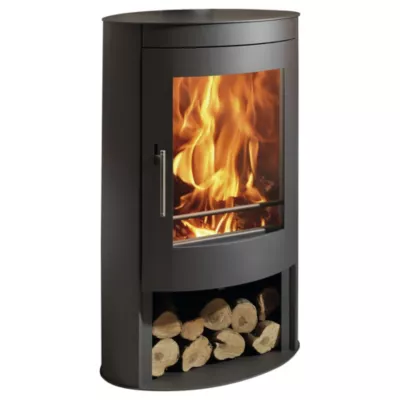 Poêle à bois en acier Panadero Oval ecodesign 7.2kW 95m²