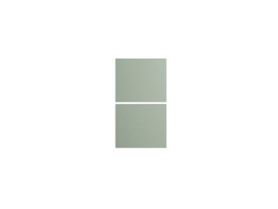 Façades de tiroirs Palma Innovo bleu aqua L. 40 cm x H. 34 cm , 2 pièces