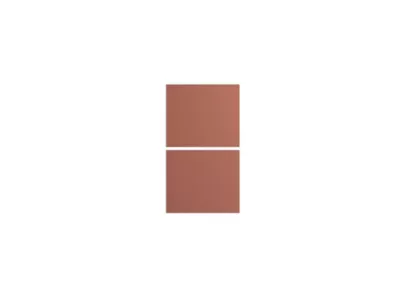 Façades de tiroirs Palma Innovo terracotta L. 40 cm x H. 34 cm , 2 pièces