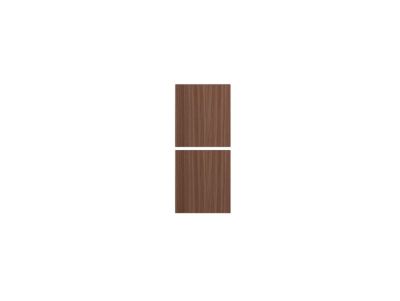 Façades de tiroirs Palma Innovo effet noyer L. 30 cm x H. 34 cm, 2 pièces
