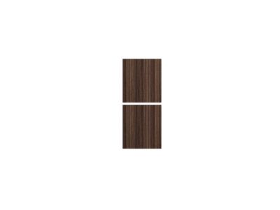 Façades de tiroirs Palma Innovo effet bois sombre L. 30 cm x H. 34 cm, 2 pièces