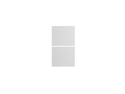 Façades de tiroirs Palma Innovo effet bois blanc L. 40 cm x H. 34 cm , 2 pièces