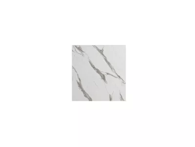 Porte de meuble de cuisine pour électroménager Palma effet marbre blanc l. 60 x H. 62 cm