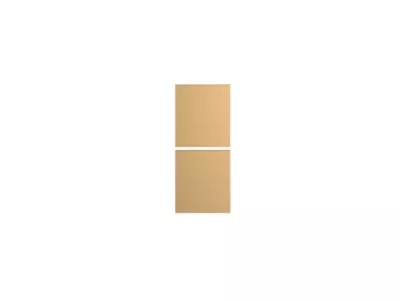 Façades de tiroirs Palma Innovo doré L. 30 cm x H. 34 cm, 2 pièces
