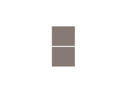 Façades de tiroirs Palma Innovo taupe L. 40 cm x H. 34 cm , 2 pièces