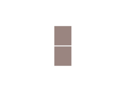 Façades de tiroirs Palma Innovo rose taupe L. 30 cm x H. 34 cm, 2 pièces