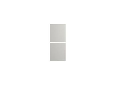 Façades de tiroirs Palma Innovo gris nuage L. 30 cm x H. 34 cm, 2 pièces