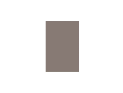 Fileur d'angle haut Palma rouge brique H. 89,5 x l. 20,5 x Ep. 18 mm