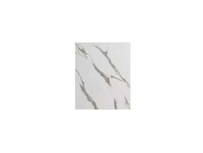Fileur d'angle Palma effet marbre blanc H. 71,5 cm x l. 59 mm x Ep. 5 mm