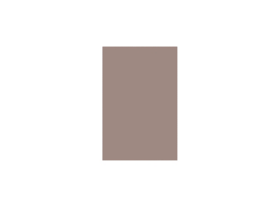 Fileur d'angle haut Palma rose taupe H. 89,5 x l. 20,5 x Ep. 18 mm