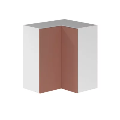Façade de meuble haut d'angle cuisine Palma terracotta l.30 cm x H.72 cm