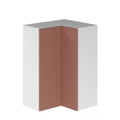 Façade de meuble haut d'angle cuisine Palma terracotta l.30 cm x H.92 cm