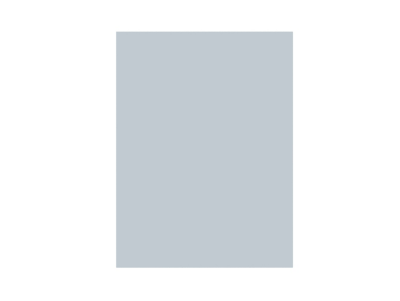 Façade XL de meuble de cuisine pour électroménager Palma bleu glacier mat l.60 x H.90 cm