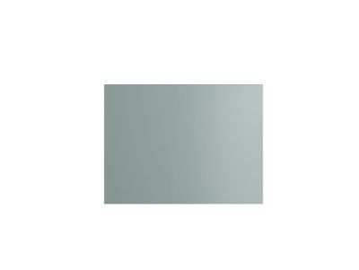 Façade de meuble de cuisine pour électroménager Palma bleu aqua brillant l.60 x H.45 cm