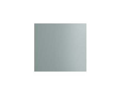 Façade de meuble de cuisine pour électroménager Palma bleu aqua brillant l.60 x H.55 cm