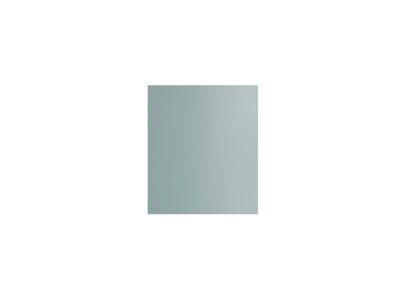 Façade de meuble de cuisine pour électroménager Palma bleu aqua brillant l.60 x H.70 cm