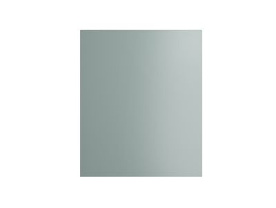 Façade XL de meuble de cuisine pour électroménager Palma bleu aqua brillant l.60 x H.72 cm