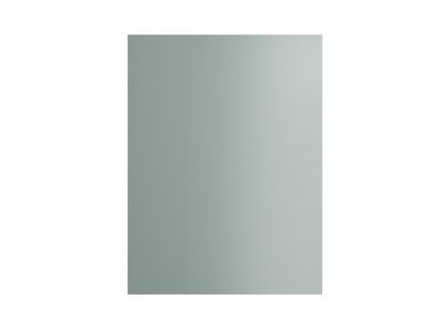 Façade XL de meuble de cuisine pour électroménager Palma bleu aqua brillant l.60 x H.90 cm