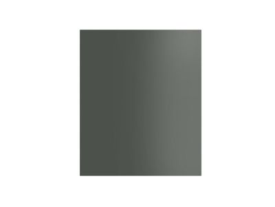 Façade XL de meuble de cuisine pour électroménager Palma vert forêt brillant l.60 x H.72 cm