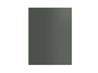 Façade XL de meuble de cuisine pour électroménager Palma vert forêt brillant l.60 x H.90 cm