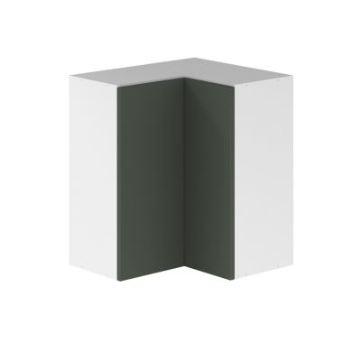 Façade de meuble haut d'angle cuisine Palma Innovo vert forêt l.30 x H.72 cm