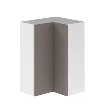 Façade de meuble haut d'angle cuisine Palma Innovo taupe l.30 x H.92 cm
