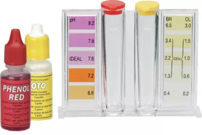 Trousse d’Analyse Liquide pH Chlore pour Piscine