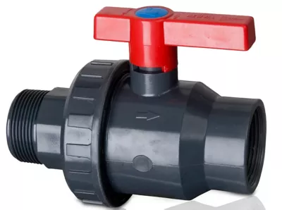 Vanne Gre 50 PN10 Embout Mâle pour Piscine