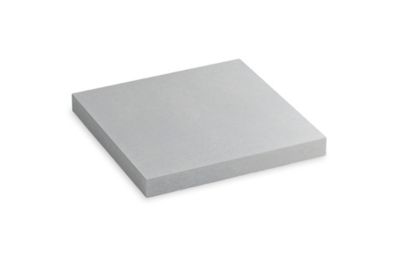 Chaperon de mur plat finition lisse L.380 x l.380 x ep.6 cm gris ciment