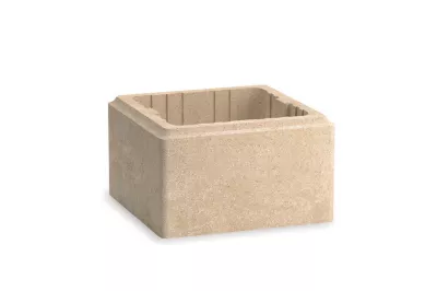 Element de pilier Agora 30 x 30 cm sable