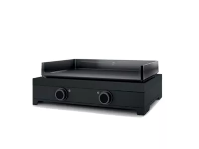 Plancha électrique 3200W Modern 60 Acier Noir Forge Adour