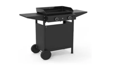 Chariot pour plancha Origin 60 cm en acier noir Forge Adour