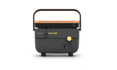 Plancha gaz Nomad acier noir Forge Adour 1 feu