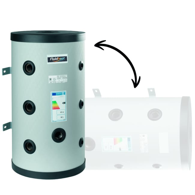 Bouteille de mélange 100 Litres murale multipostions Fluidheat