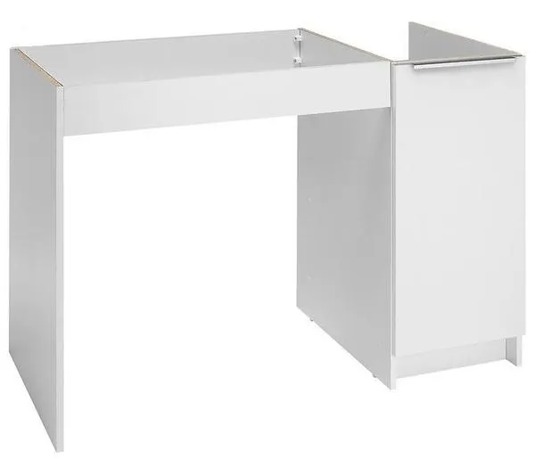 MEUBLE BAS CLASSIK 1P.120CM BLANC ABCH120D05
