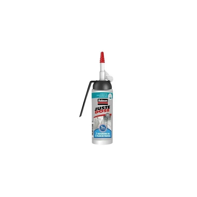 Image principale de Mastic silicone bain&cuisine MSP 100ml juste dose rubson