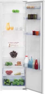 Réfrigérateur encastrable porte réversible Beko BSSA315K4SN 309L blanc