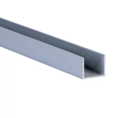Cornière aluminium brut 16 mm L.4 m Polywall
