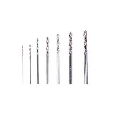 7 forets de précision Dremel Ø0,80 mm à 3,2 mm