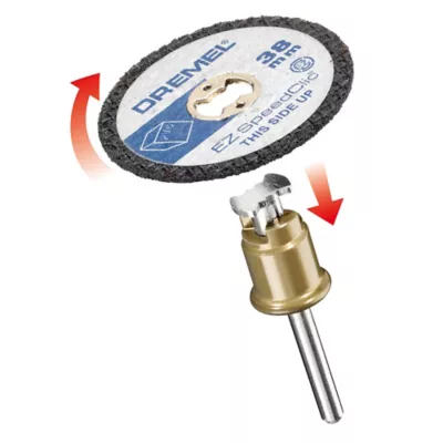 Disque à meuler vendu par 2 Dremel SpeedClic