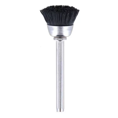 2 brosses en soie Dremel couronne 13 mm