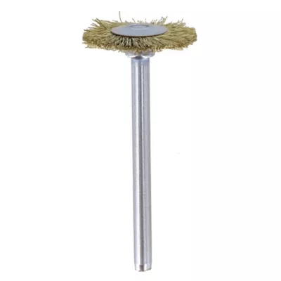 Brosse en laiton vendue par 2 Dremel 19 mm